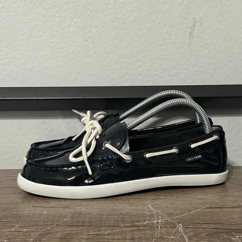 Cole Haan Nantucket Camp Women’s Slip-On Shoes Loafers Size 8.5 Blue